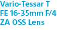 Vario-Tessar T FE 16-35mm F/4 ZA OSS Lens