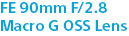 FE 90mm F/2.8 Macro G OSS Lens
